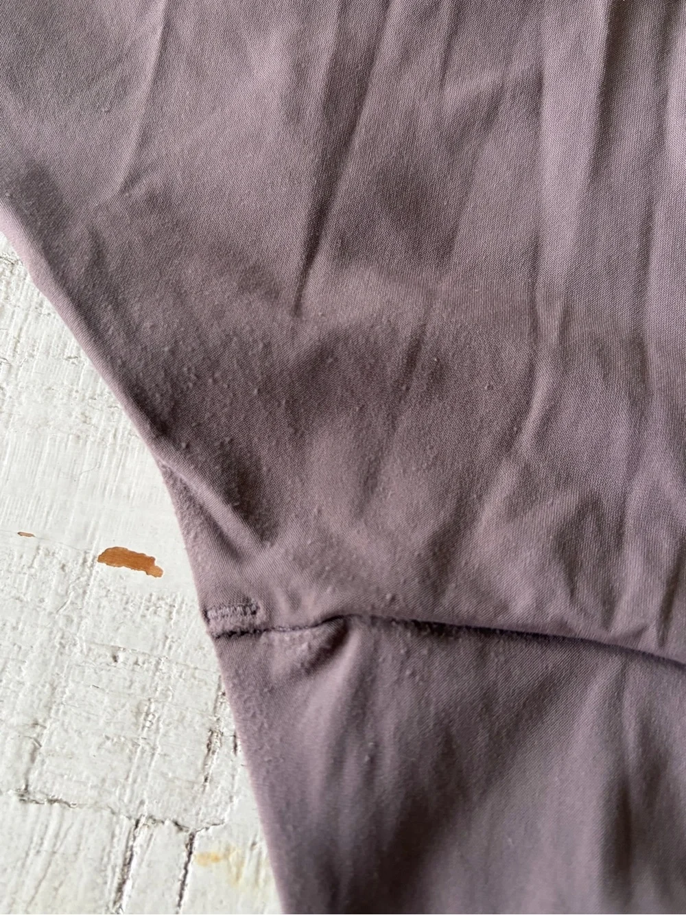 COS size 12 Mauve Grey One Piece Swimsuit Minimalist Ring Detail Double Strap